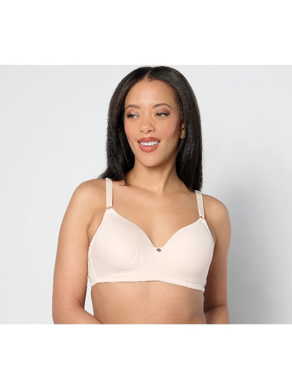 Breezies Lace and Micro Wirefree T Shirt Bra Breezies Lace & Micro Wirefree T-Sh